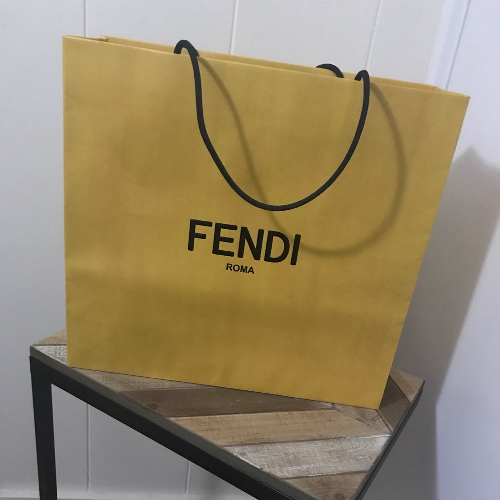 Fendi shopping bag